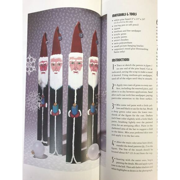 A Crafters Book Of Santas: More Than 50 Projects - Picture 3 of 12